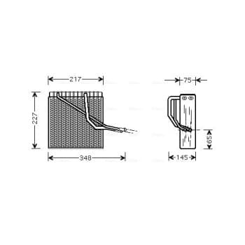 Evaporateur climatisation