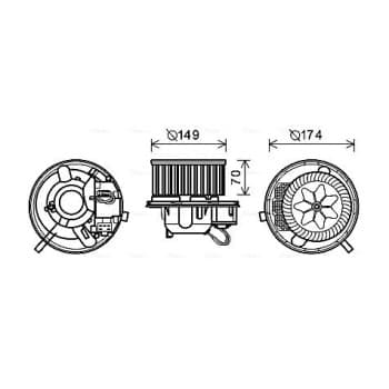 ventilateur de poêle VN8339 Ava Quality Cooling