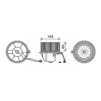 ventilateur de poêle VN8351 Ava Quality Cooling