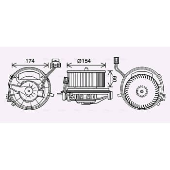 ventilateur de poêle VN8399 Ava Quality Cooling