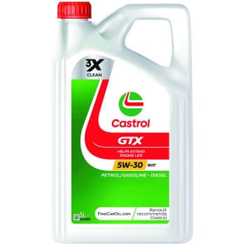 Huile moteur Castrol GTX 5W-30 RN17 5L