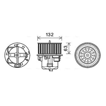 ventilateur de poêle VO8179 Ava Quality Cooling