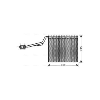 Evaporateur climatisation