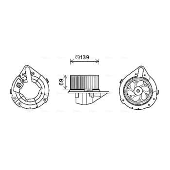 ventilateur de poêle AI8372 Ava Quality Cooling