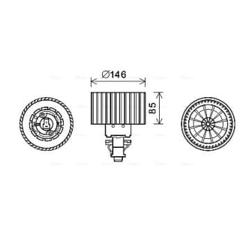 ventilateur de poêle AI8374 Ava Quality Cooling