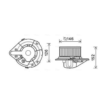 ventilateur de poêle AI8501 Ava Quality Cooling