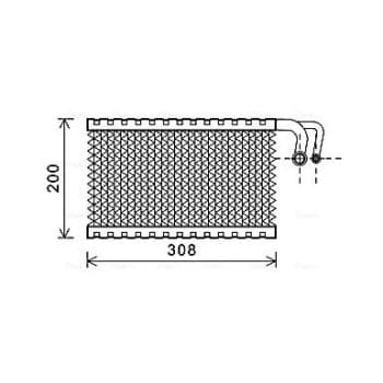 Evaporateur climatisation