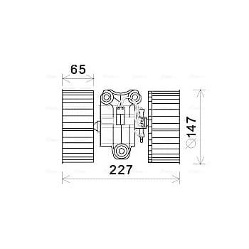 ventilateur de poêle BW8470 Ava Quality Cooling