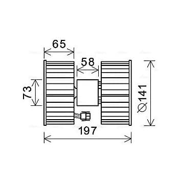 ventilateur de poêle BW8483 Ava Quality Cooling