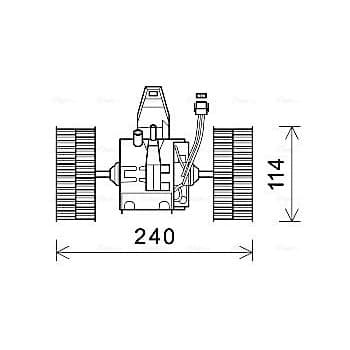 ventilateur de poêle BW8491 Ava Quality Cooling