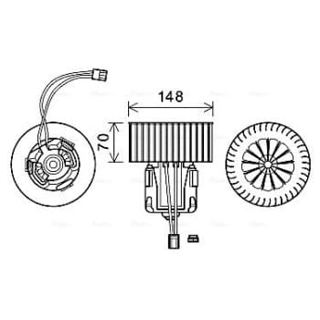 ventilateur de poêle BW8539 Ava Quality Cooling