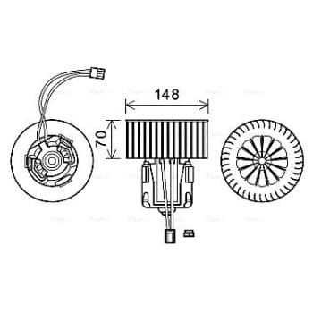 ventilateur de poêle BW8540 Ava Quality Cooling