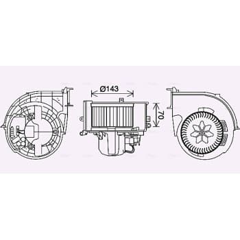 ventilateur de poêle BW8574 Ava Quality Cooling