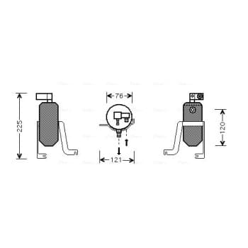 Filtre déshydratant, climatisation