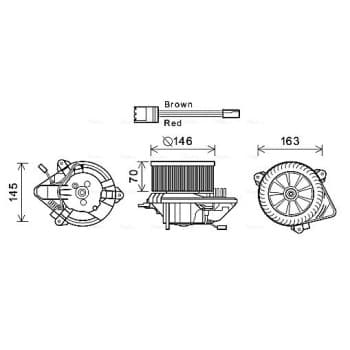 ventilateur de poêle CN8294 Ava Quality Cooling