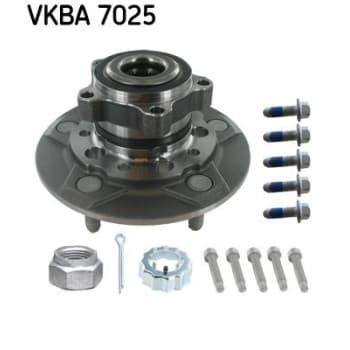 Jeu de roulements de roue VKBA 7025 SKF
