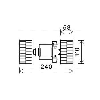 ventilateur de poêle ME8288 Ava Quality Cooling