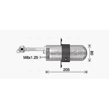 Filtre déshydratant, climatisation