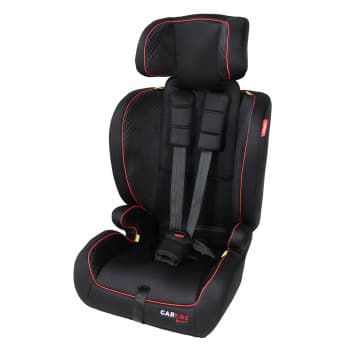 Carkids I-Size Siège Enfant Luca 76-150cm Noir/Rouge