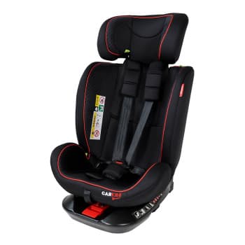 Carkids I-Size Siège Enfant Darcy 360° Rotatif 40-150cm Isofix Noir/Rouge