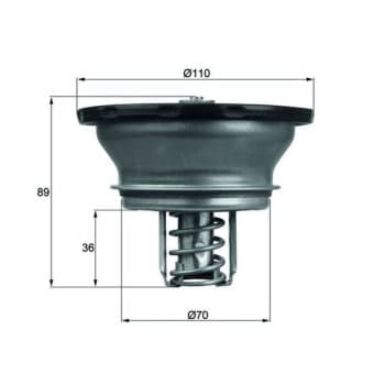 Thermostat, liquide de refroidissement