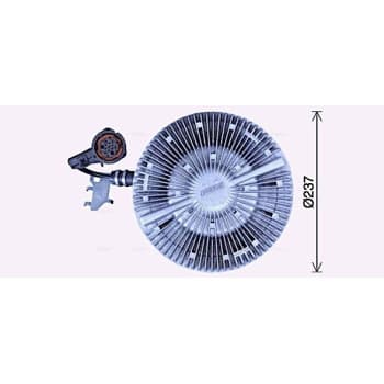 Embrayage, ventilateur de radiateur