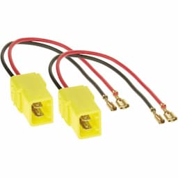 Câble adaptateur haut-parleur (2 x) Différents modèles Alfa Romeo - Citroën - Fiat - Lancia - Peugeot