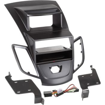 Panneau 2-DIN Inbay® Ford Fiesta (écran) 2008-2013 Couleur:Noir