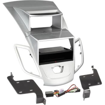 Panneau 2-DIN Inbay® Ford Fiesta (écran) 2008-2013 Couleur: Argent