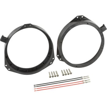 Anneaux de haut-parleur Ã˜165mm DiffÃ©rents modÃ¨les Opel - Honda Jazz Porte avant Avec connecteur haut-parleur intÃ©grÃ