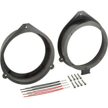 Anneaux haut-parleur Ø 165mm Audi A4/R8 - -Saab 9-3 places Exeo Avec connecteur haut-parleur