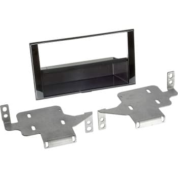 Panneau 2-DIN Nissan Juke (F15 facelift) avec pochette 2014-2019 Couleur: Noir Piano