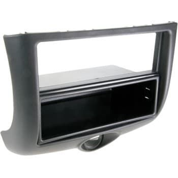 Panneau 2-DIN Toyota Yaris avec compartiment de rangement 1999-2003 Couleur: Noir