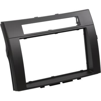 Panneau 2-DIN Toyota Corolla Verso 2004-2009 - Couleur: noir