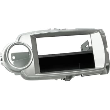 Panneau 2-DIN Toyota Yaris 2011-2014 Couleur: Argent