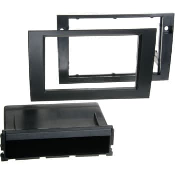 Panneau 2-DIN Audi A4 - Seat Exeo Couleur: Noir