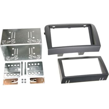 Panneau 2-DIN Fiat Croma | 2005-2010 | Couleur noir