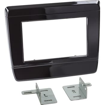 Panneau 2-DIN Isuzu D-Max 2020-2022 - Couleur: noir piano