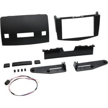 Panneau 2-DIN Mercedes Benz Classe C W204 2007-2011 Couleur: Noir