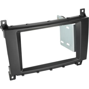 Panneau 2-DIN Mercedes Benz Classe C W203/Classe CLC - Couleur: Noir