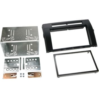 Panneau 2-DIN Toyota Corolla Verso 2004-2009 - Couleur: noir