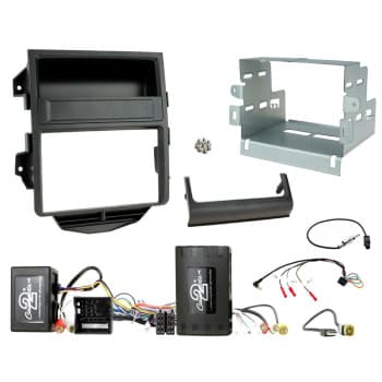 KIT d'installation 2 DIN Porsche Macan 2014-2016 Système audio MOST, Adaptateur Info