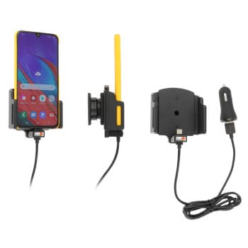 Support universel USB-C avec prise USB 12V 62-77mm / 2-10 mm