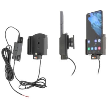 Support actif Samsung Galaxy S21 4G 5G avec alimentation fixe