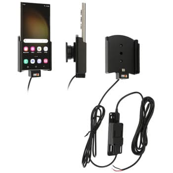 Support Samsung Galaxy S23 Ultra Active avec alimentation fixe