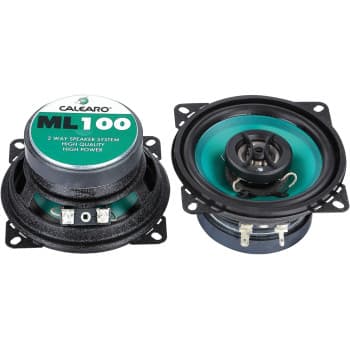 Haut-parleur 2 voies 100mm 80W 1 Paire