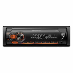 Récepteur Pioneer MVH-S120UBA 1-DIN avec éclairage ambre, USB et compatible avec l&#39;application Android