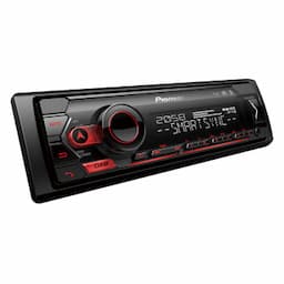 Pioneer MVH-420DAB Récepteur 1DIN USB/BT/DAB+ rouge