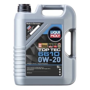 Huile moteur Liqui Moly Top Tec 6610 0W-20 C5 5L