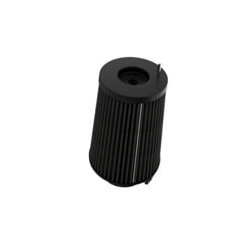 Filtre à air noir K&N Universal Dryflow, connexion conique 102 mm, fond 168 mm, haut 133 mm, haut 241 mm